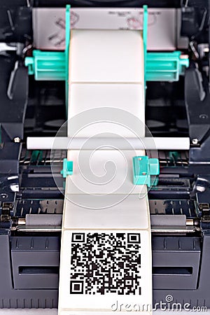 Barcode label printer