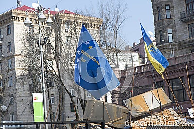 Barricades in Kiev