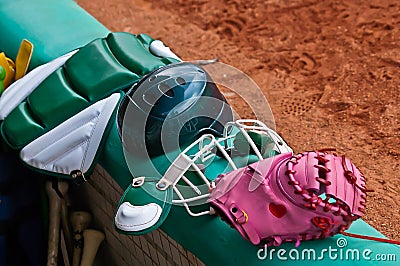 Baseball catcher equipments