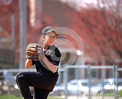 Baseball pitcher focus