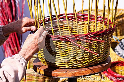 Basket weaving