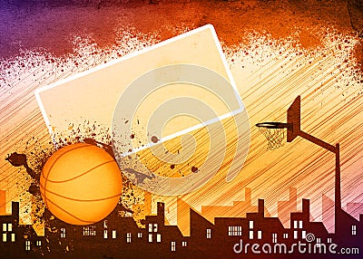 Basketball background