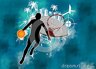 Basketball background