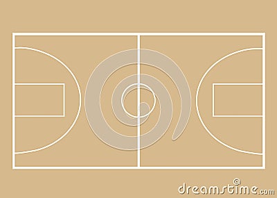 Basketball Court Background