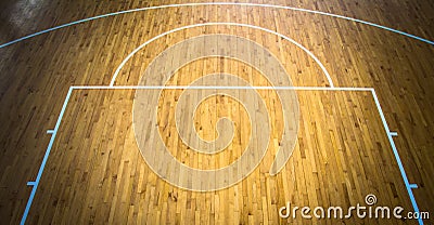 Basketball court indoor