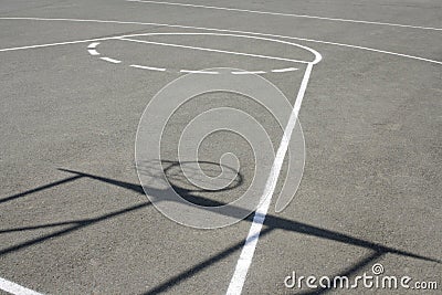 Basketball field