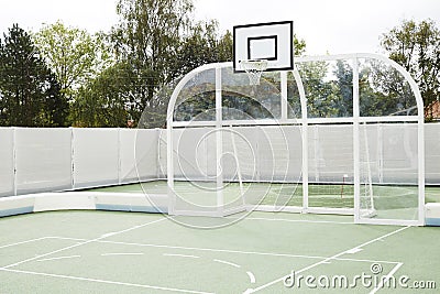 Basketball field