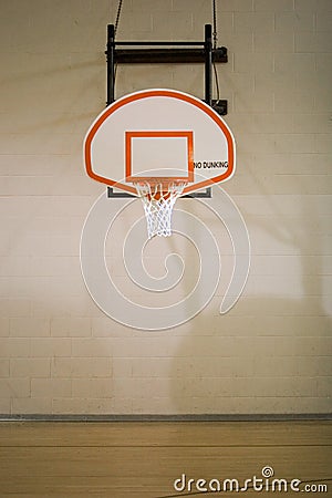 Basketball Hoop and Court