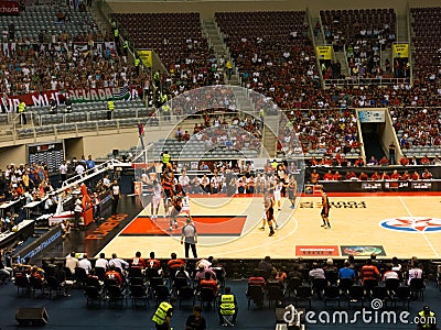 Basketball Match, Final Four, Rio De Janeiro