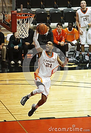 Basketball Player Jump Dunk