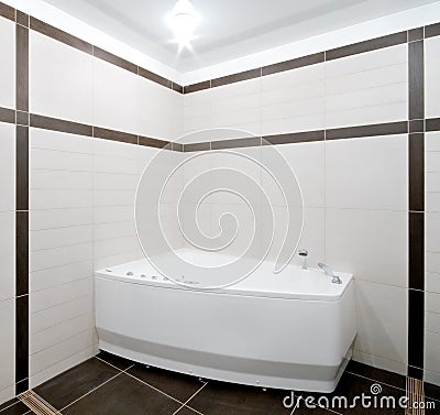 Bathroom in minimalism style
