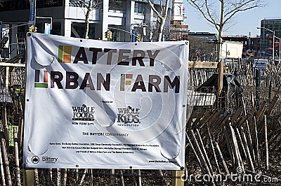 Battery Urban Farm, Battery Park,Lower Manhattan, NY