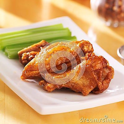 Bbq buffalo chicken wings