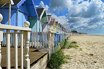 Beach huts