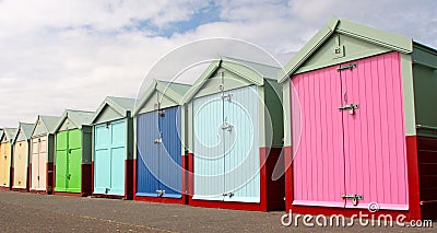Beach Huts on Brighton seafront