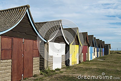Beach Huts at Mablethorpe
