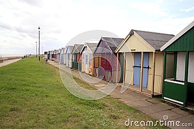 Beach huts, Sutton on Sea.