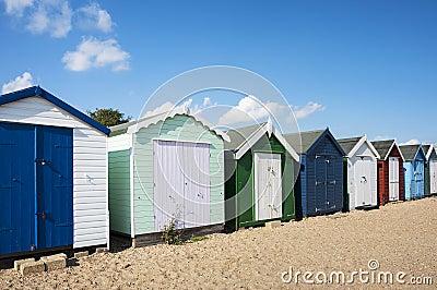Beach Huts at West Mersea