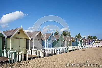 Beach Huts at west Mersea