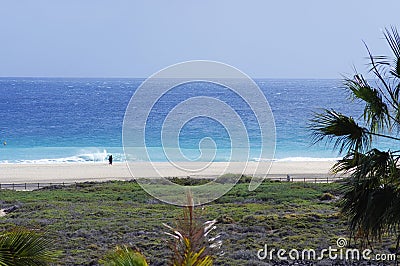 Beach of Morro Jable, Spain