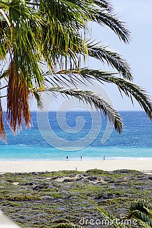 Beach of Morro Jable, Spain