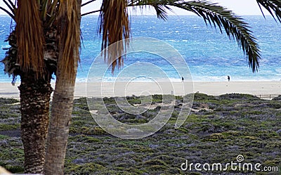 Beach of Morro Jable, Spain