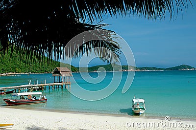Beach Scenery Stock Image - Image: 718931