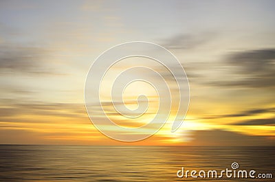 Beatiful sky formation due to long exposure effect at mabul isla