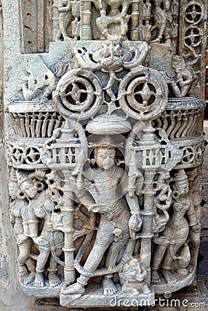 Beautiful Carving at Sun Temple