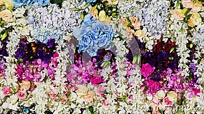 Beautiful flowers wedding