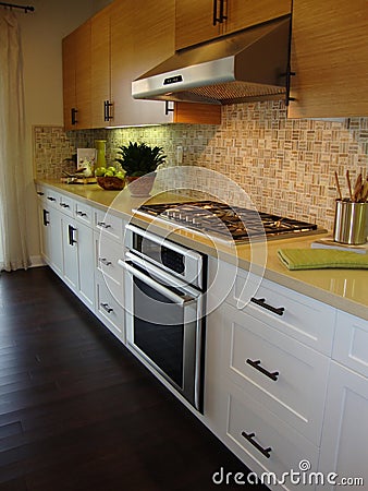 Beautiful Kitchen with Wood Floors