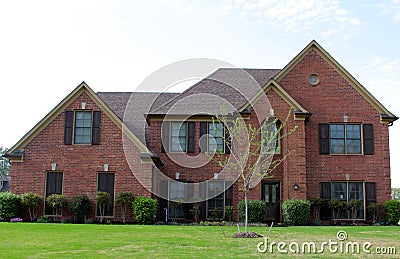 Beautiful Red Brick Residential Home