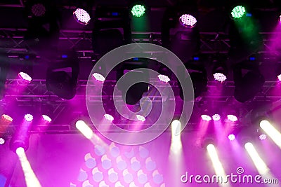 Beautiful stage lighting