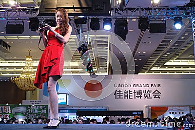 Beauty in Canon Grand Fair 2014 Guangzhou