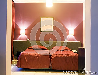 Bedroom interior suite Tunis Tunisia Africa