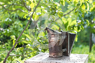 Bee Smoker Tool Stock Photo - Image: 58074523