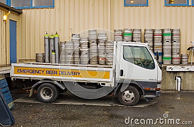 Beer Delivery Truck