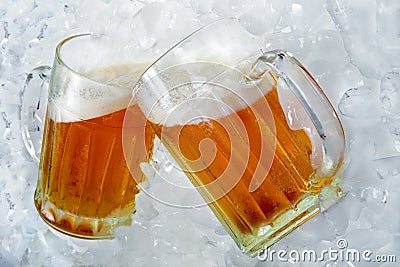 Beer on ice