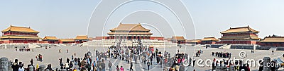 Beijing Forbidden City Panorama