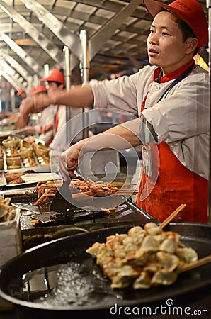 Beijing night snack market