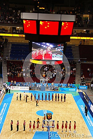 Beijing Olympic Basket ball Arena put into service
