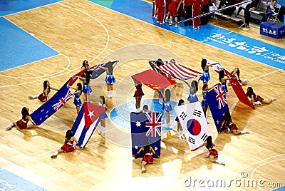 Beijing Olympic Basket ball Arena put into service