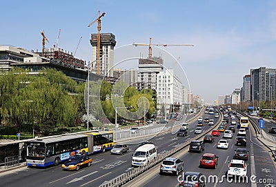 Beijing Urban Skyline,China
