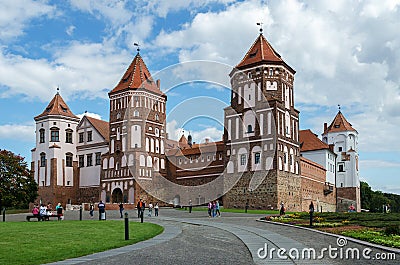Belarus, Grodno region, Mir Castle