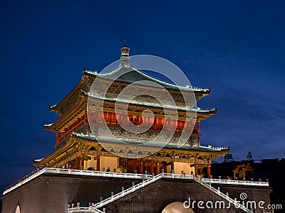 Bell Tower of Xian China