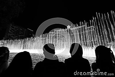 Bellagio dancing fountain las vegas