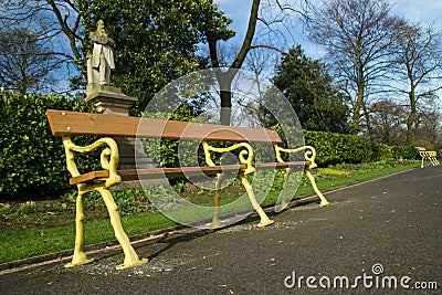 Bench in Queen s Park