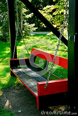 Bench swing