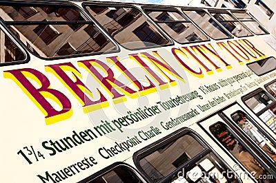 Berlin city tour bus