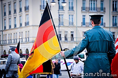 Berlin guardian in uniform